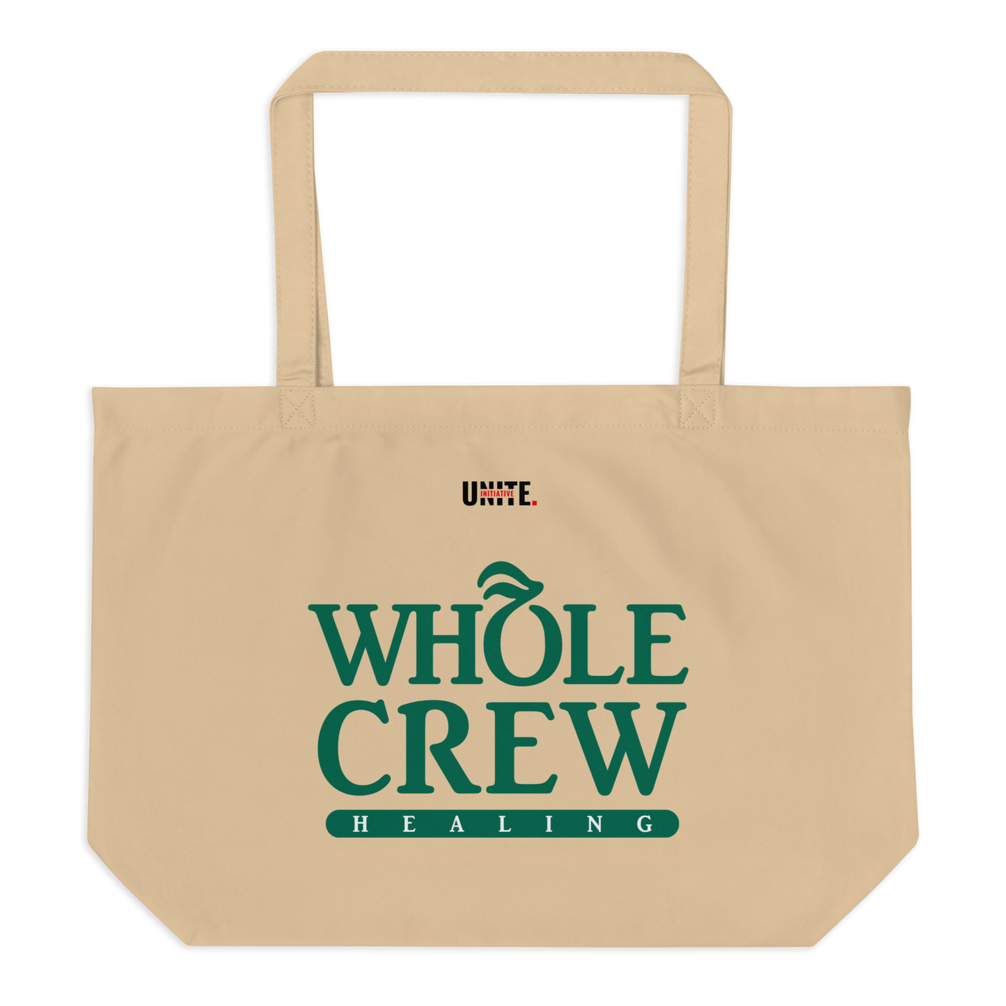 Large organic tote bag