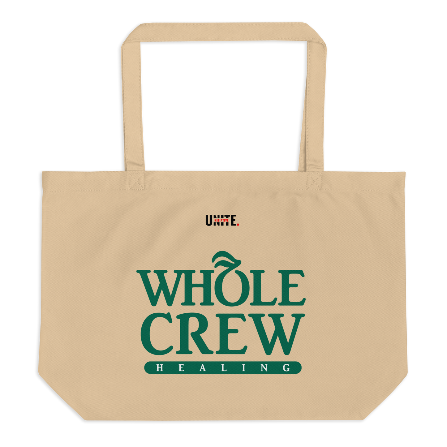 Large organic tote bag