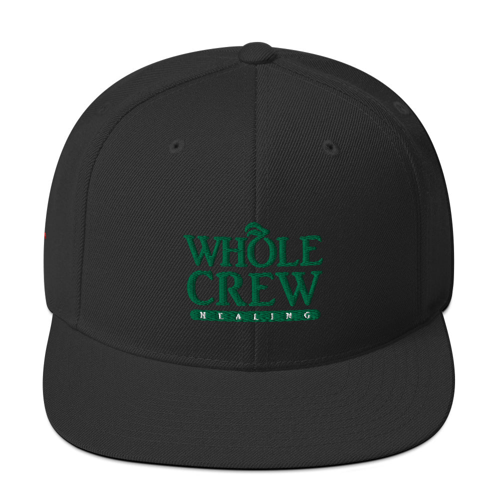 Whole Crew Healing Snapback Hat