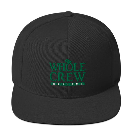 Whole Crew Healing Snapback Hat