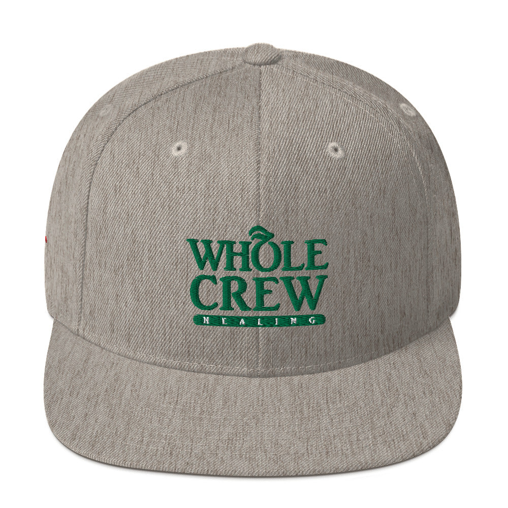 Whole Crew Healing Snapback Hat