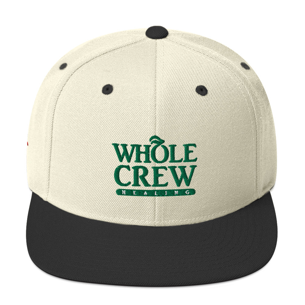 Whole Crew Healing Snapback Hat