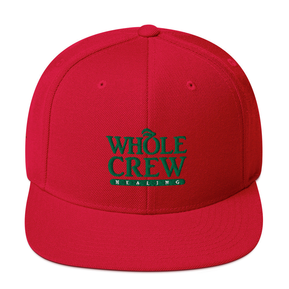 Whole Crew Healing Snapback Hat